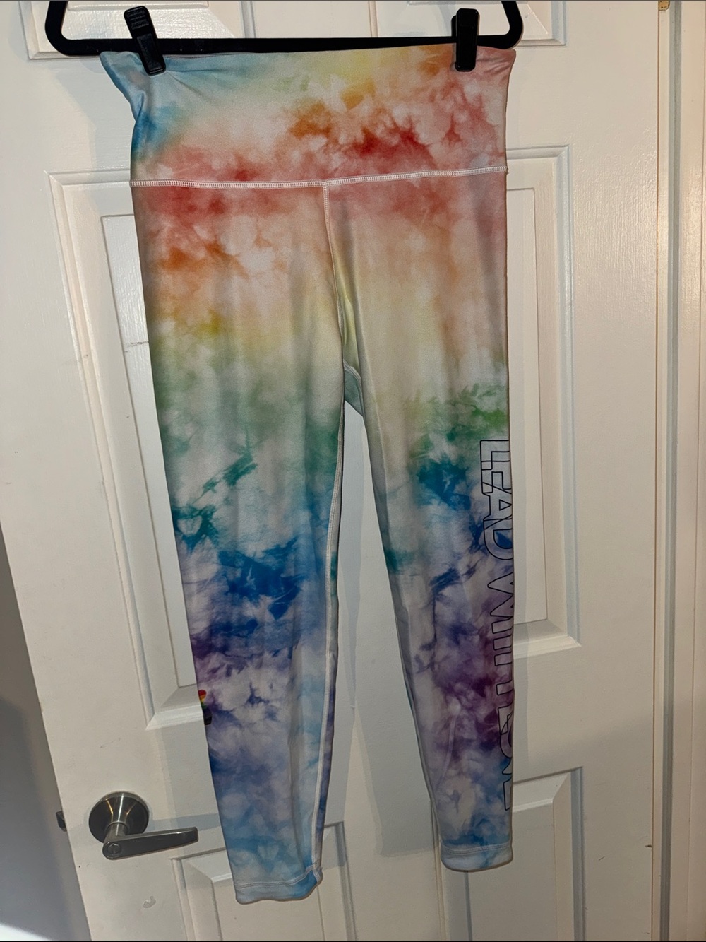 Peloton Tie-Dye  Leggings with Side Logo